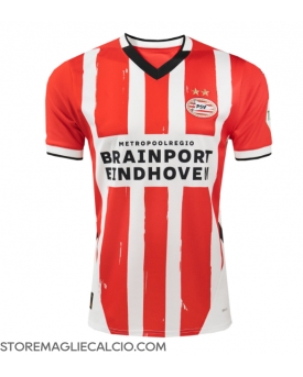 PSV Eindhoven Maglia Gara Casa Repliche 2024-25 Maniche Corte